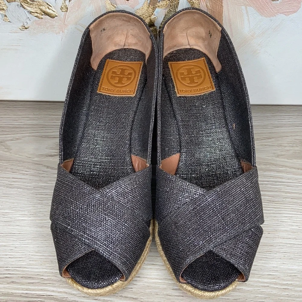 Tory Burch Filipa Wedge Espadrille size 9.5